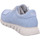 Schuhe Damen Slipper Sioux Schnuerschuhe Mokrunner - Importiert, Blau Blau
