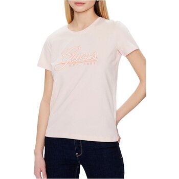 Kleidung Damen T-Shirts & Poloshirts Guess W3GI36 I3Z14 Rosa
