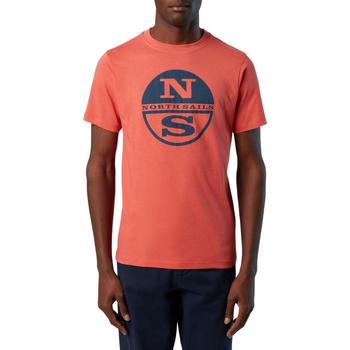 Kleidung T-Shirts North Sails  Orange