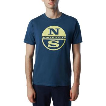 Kleidung T-Shirts North Sails  Blau
