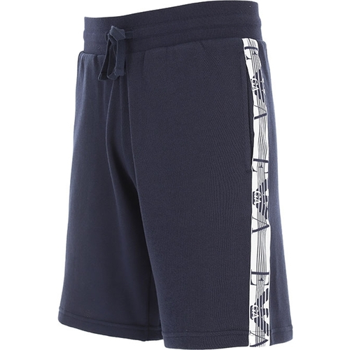 Kleidung Herren Shorts / Bermudas Emporio Armani Front logo Blau