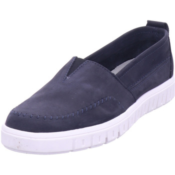 Schuhe Damen Slipper Aco - 1295/10911 blue