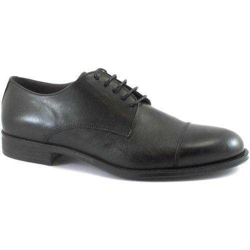 Schuhe Herren Richelieu Franco Fedele FED-E23-6065-NE Schwarz