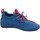 Schuhe Jungen Derby-Schuhe & Richelieu Affenzahn Schnuerschuhe Prewalker Knit Shark AFZ-WBS-341 Blau