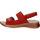 Schuhe Damen Sandalen / Sandaletten Ara Sandalen Rot