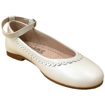Schuhe Mädchen Ballerinas Yowas 27063-24 Weiss