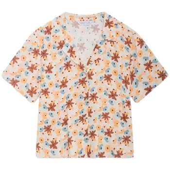 Kleidung Damen Tops / Blusen Compania Fantastica COMPAÑIA FANTÁSTICA Shirt 41014 - Desert Flower Beige