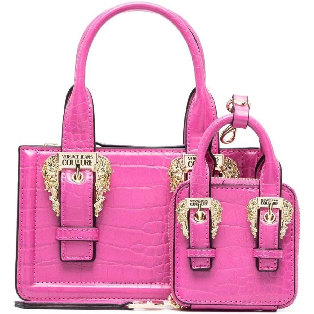 Taschen Damen Handtasche Versace Jeans Couture 74VA4BFX-ZS578 Rosa