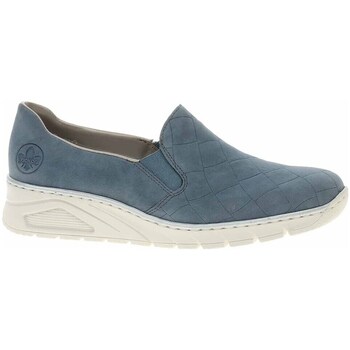 Schuhe Damen Sneaker Low Rieker N336310 Blau