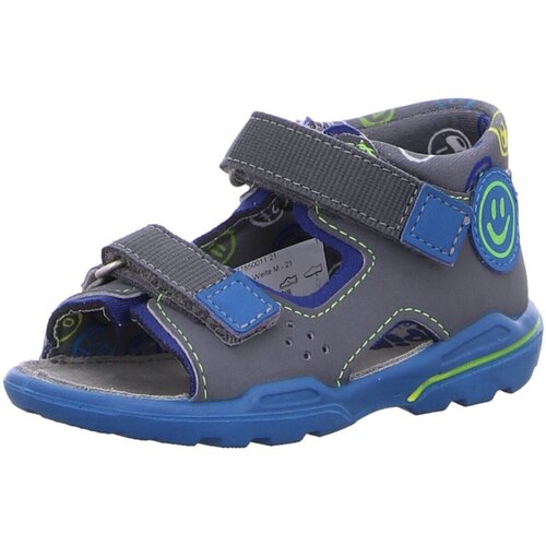 Schuhe Jungen Babyschuhe Ricosta Sandalen FRANKY Blue 50 3201302/450 Grau