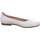 Schuhe Damen Ballerinas Acebo's 6006VE-nata Weiss