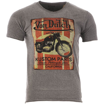 Kleidung Herren T-Shirts Von Dutch VD/TVC/PARTS Grau