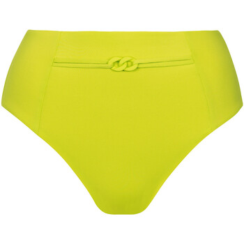 Kleidung Damen Bikini Ober- und Unterteile Lisca Bikini-Strümpfe mit hohem Bund Palma Grün