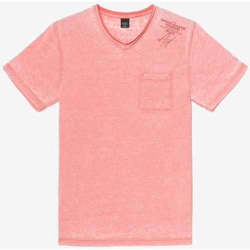 Kleidung Herren T-Shirts & Poloshirts Le Temps des Cerises T-shirt MAVOC Rot