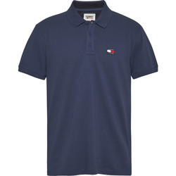 Kleidung Herren Polohemden Tommy Jeans Classic Badge Polo Blau