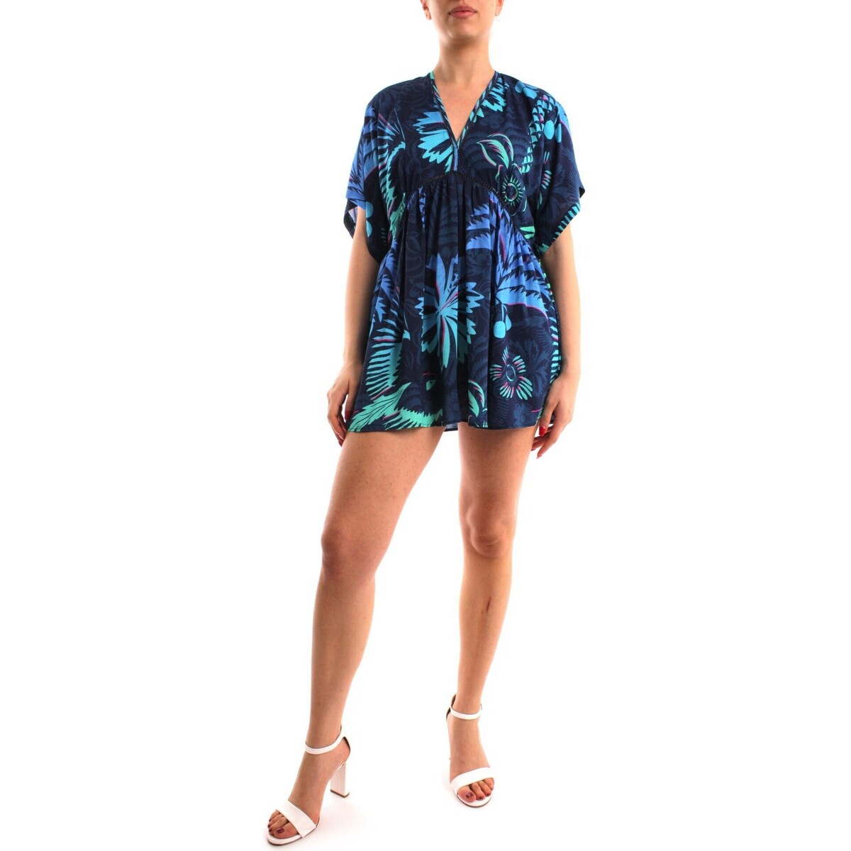 Kleidung Damen Shorts / Bermudas Desigual 23SWMW18 Blau