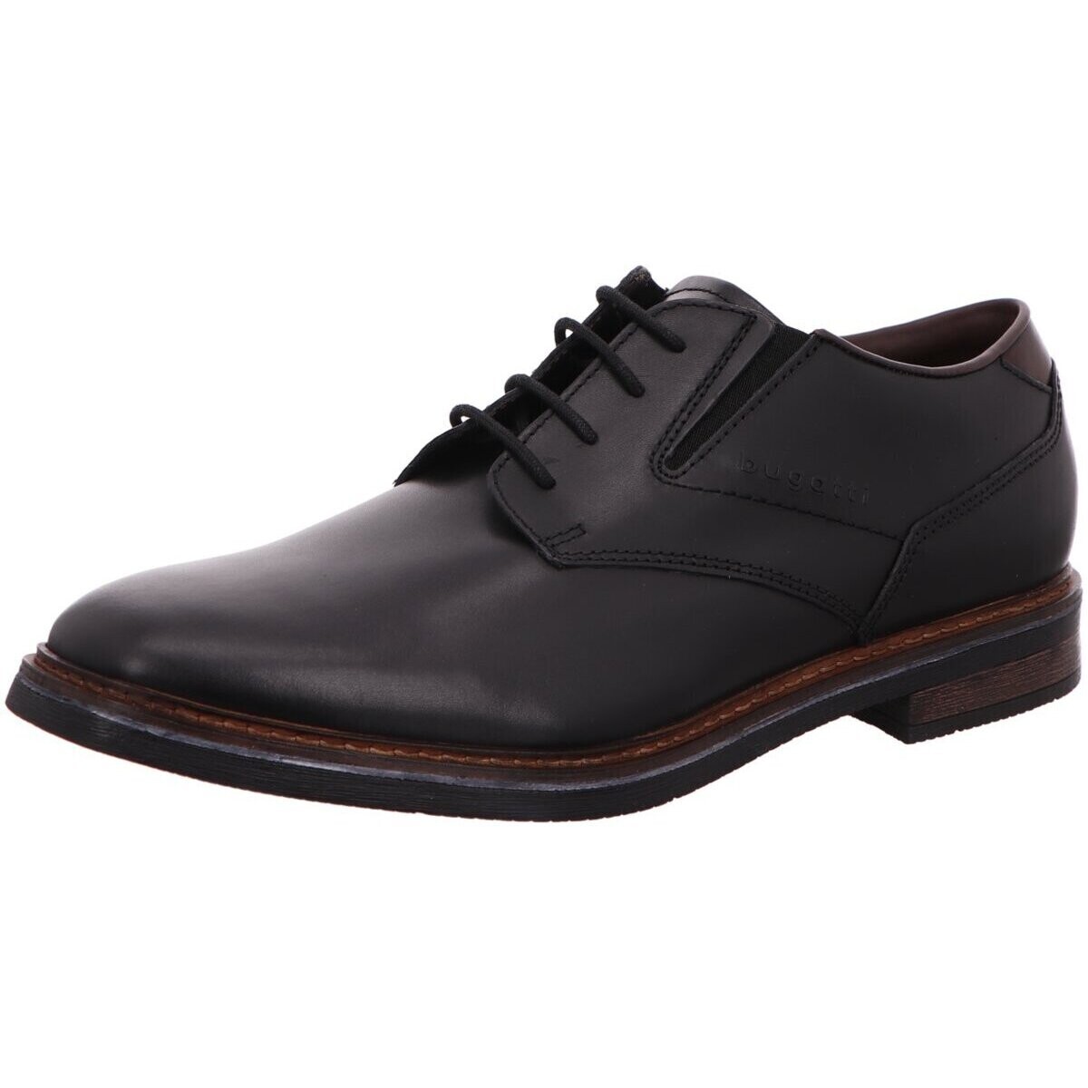 Schuhe Herren Derby-Schuhe & Richelieu Bugatti Business Maik Exko 311AES014000-1000 Schwarz