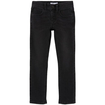 Kleidung Jungen Slim Fit Jeans Name it 13209538 Schwarz
