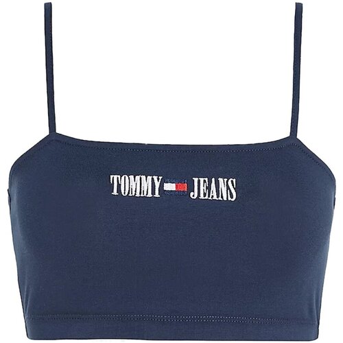 Kleidung Damen Tops Tommy Jeans DW0DW15458 Blau