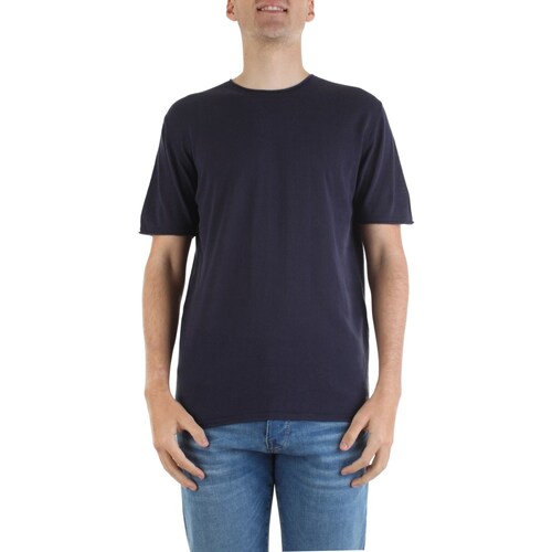 Kleidung Herren T-Shirts Yes Zee M716-DH00 Blau