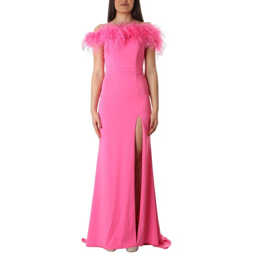 Kleidung Damen Maxikleider Impero Couture KD2107 Rosa