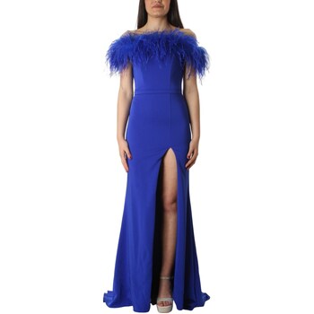 Kleidung Damen Maxikleider Impero Couture KD2107 Blau