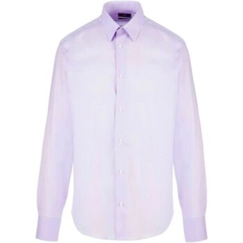 Kleidung Herren Langärmelige Hemden Liu Jo M123P201MILANO Violett