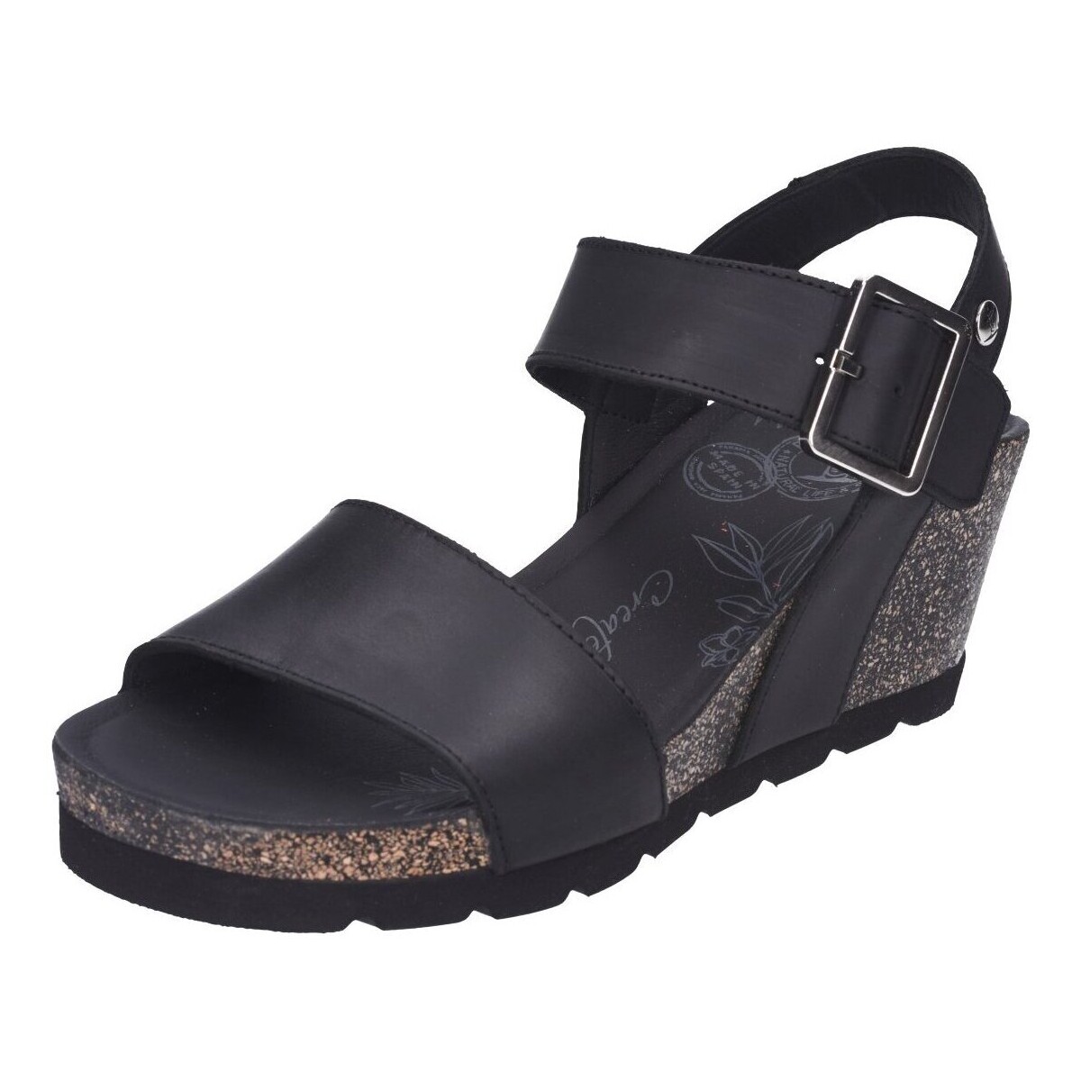 Schuhe Damen Sandalen / Sandaletten Panama Jack Sandaletten Vega B1 Napa Grass Negro Schwarz