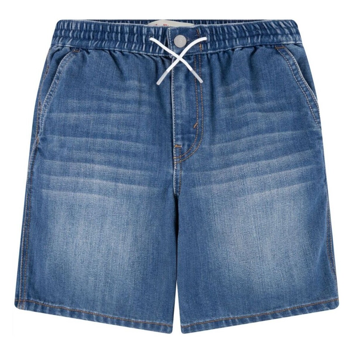 Kleidung Kinder Shorts / Bermudas Levi's 9EH003 M1I - RELAXED SHORT-FIND A WAY Blau