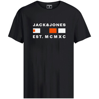 Kleidung Jungen T-Shirts & Poloshirts Jack & Jones 12226496 Schwarz
