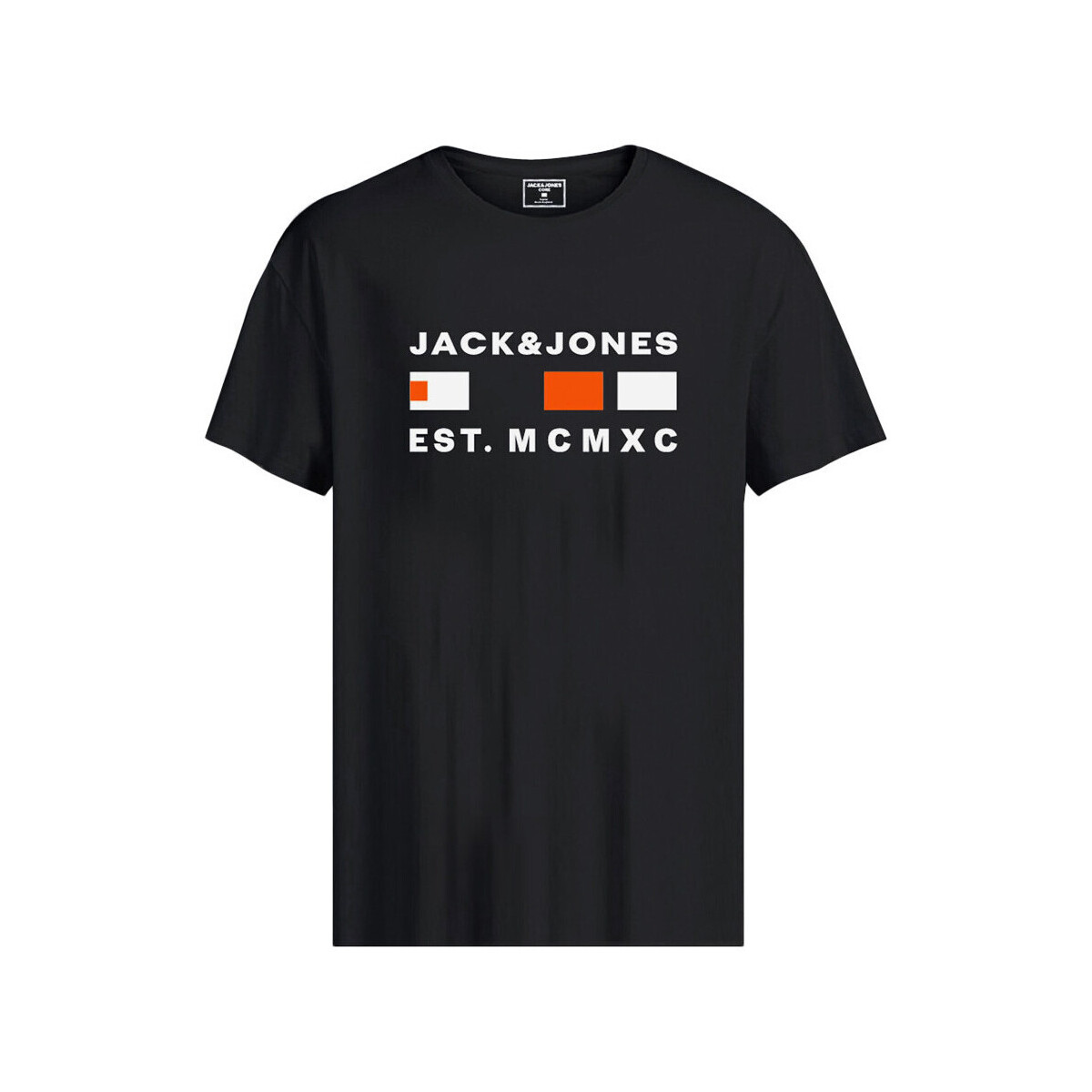 Kleidung Jungen T-Shirts & Poloshirts Jack & Jones 12226496 Schwarz