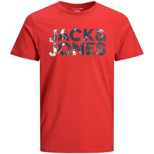 Kleidung Jungen T-Shirts & Poloshirts Jack & Jones 12237270 Rot