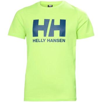 Kleidung Jungen T-Shirts Helly Hansen  Grün