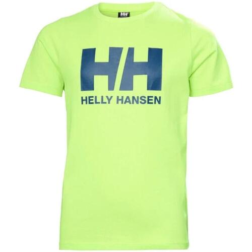 Kleidung Jungen T-Shirts Helly Hansen  Grün