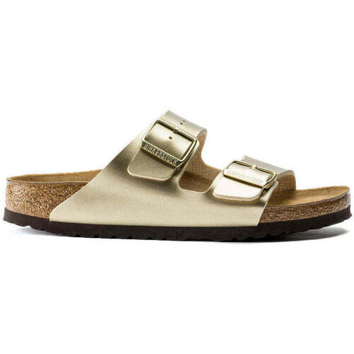 Schuhe Damen Sandalen / Sandaletten Birkenstock Arizona BS Gold
