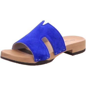 Schuhe Damen Pantoletten / Clogs Softclox Pantoletten 3501 40 Blau