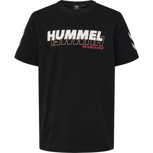 Kleidung Jungen T-Shirts hummel T-shirt enfant  hmlSamuel Schwarz