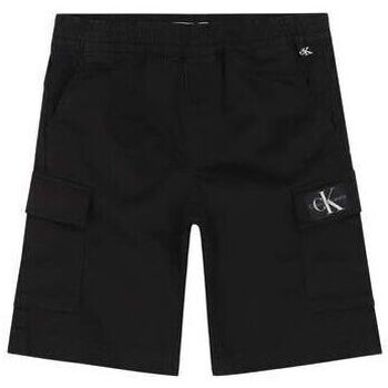 Calvin Klein Jeans  Shorts Kinder IB0IB01608 CARGO SHORTS-BEH BLACK