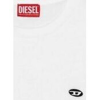 Kleidung Herren T-Shirts & Poloshirts Diesel A03819 0AIJU T-JUST-DOVAL-141 Weiss