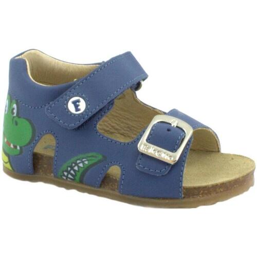 Schuhe Kinder Sandalen / Sandaletten Naturino FAL-E23-0977-AZ Blau