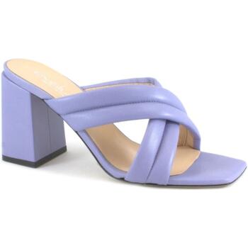 Schuhe Damen Pantoffel Evaluna EVA-E23-5871-GL Violett