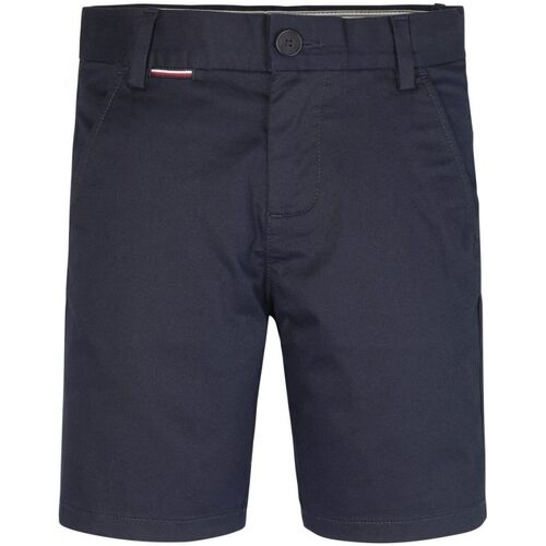 Kleidung Jungen Shorts / Bermudas Tommy Hilfiger KB0KB08128 CHINO SHORT-DW5 DESERT SKY Blau