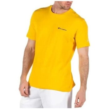 Kleidung Herren T-Shirts Champion Crewneck Tshirt Gelb