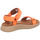Schuhe Damen Wanderschuhe Woden Sandaletten WL926 Line 903 Orange