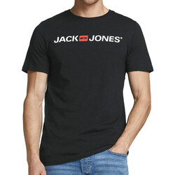 Kleidung Herren T-Shirts & Poloshirts Jack & Jones 12199836 Schwarz