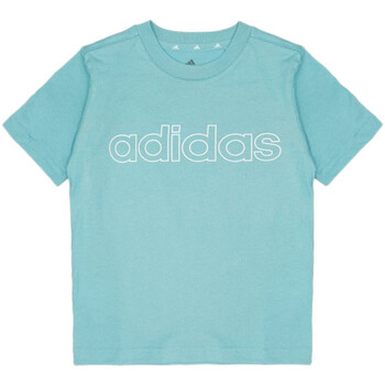 Kleidung Mädchen T-Shirts & Poloshirts adidas Originals GS0197 Blau
