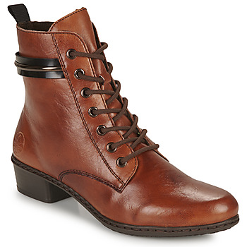 Schuhe Damen Low Boots Rieker Y0702-24 Braun