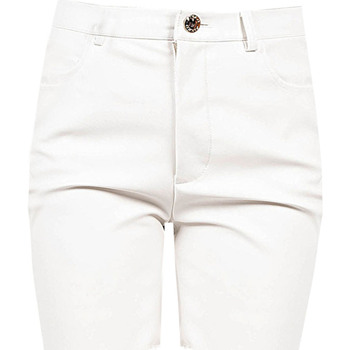 Kleidung Damen Shorts / Bermudas Pinko 1G15ZV 7105 | Susan 14 Short Weiss