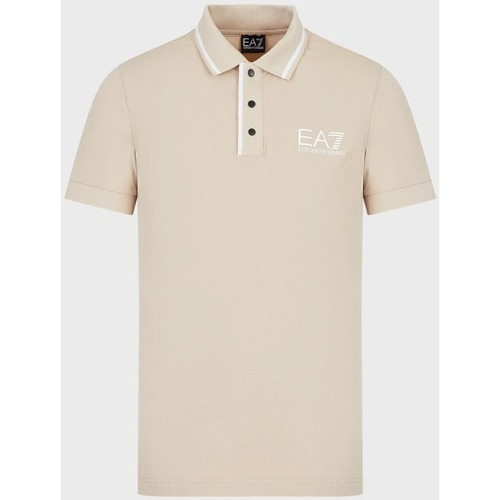 Kleidung Herren T-Shirts & Poloshirts Emporio Armani EA7 3RPF17PJ03Z Beige