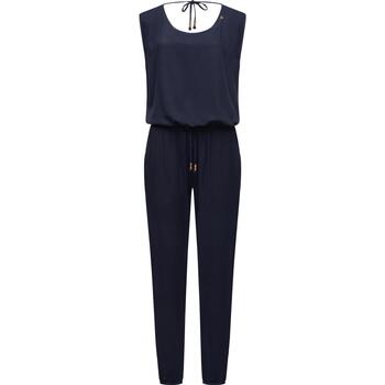 Kleidung Damen Overalls / Latzhosen Ragwear Jumpsuit Noveel Blau